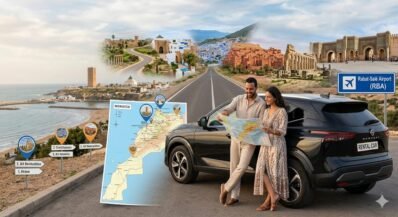 Location Voiture Aéroport Rabat :Top 7 des endroits à visiter au MAROC