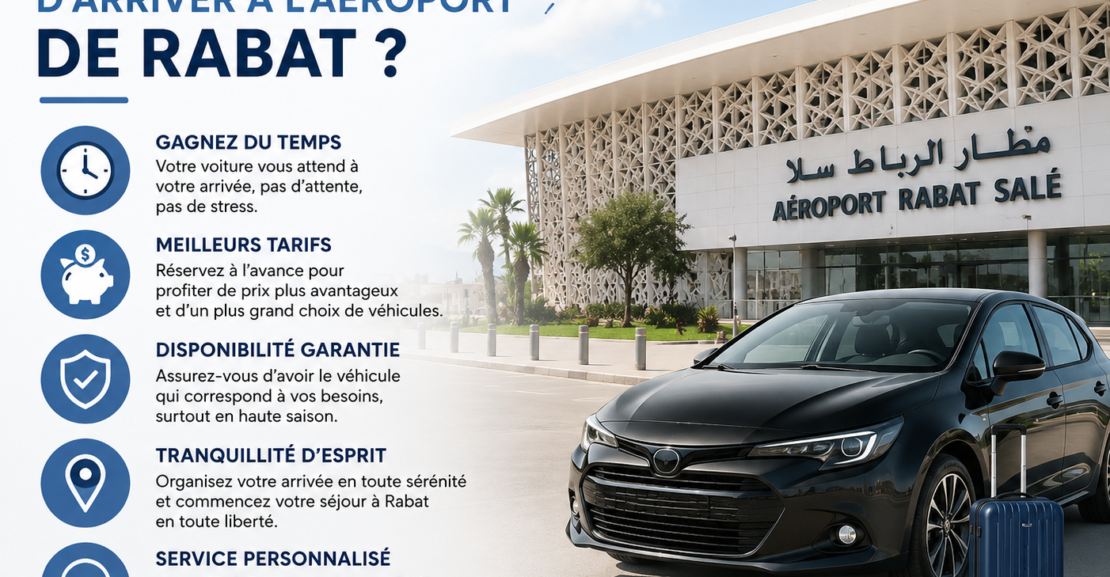 location voiture aeroport rabat