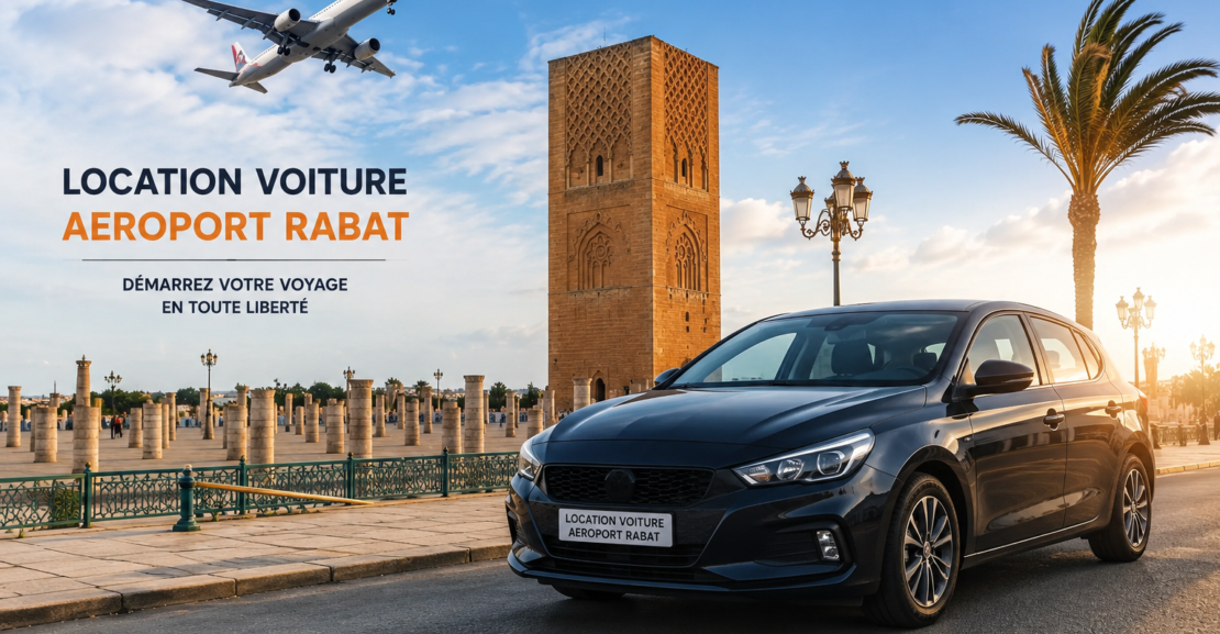 Pourquoi les touristes choisissent la location voiture aeroport rabat pour découvrir le Maroc